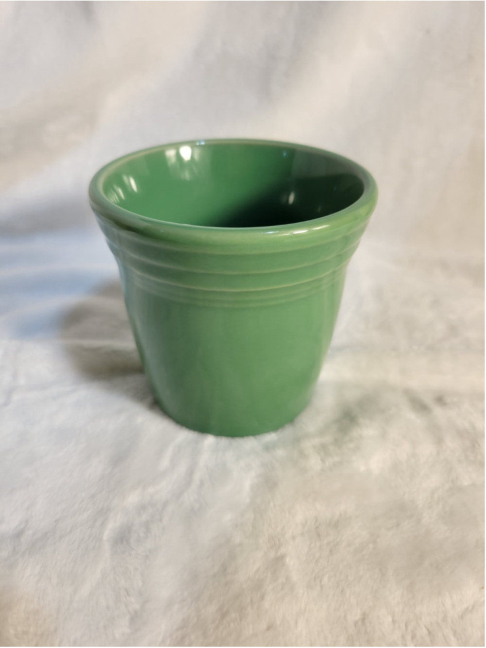 FIESTA WARE flower POT Meadow Green 3.5" NEW